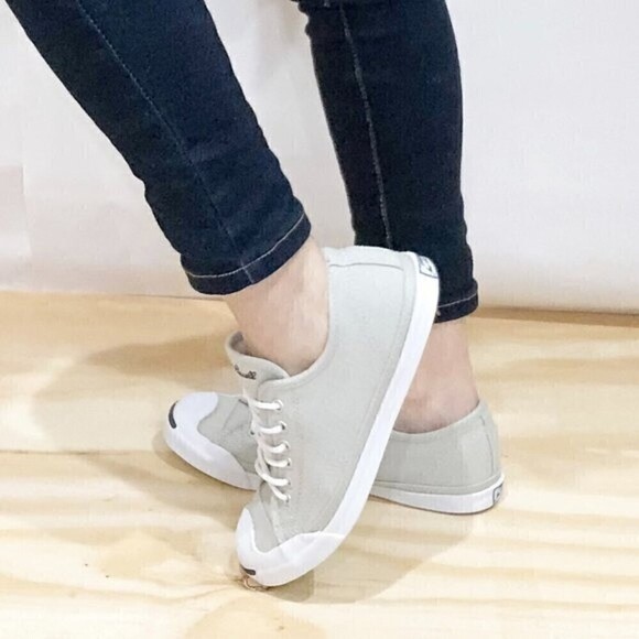 Converse Jack Purcell Canvas Low Sneakers Women’s 6.5 - Picture 3 of 8